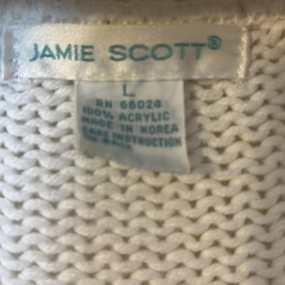 Cream cardigan sweater - Picture 3 of 4